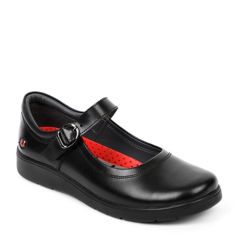 Zapato Escolar Bata Laura Para Ni as C Negro Bata.pe