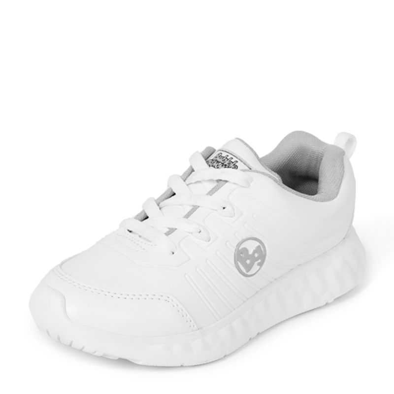 Zapatillas Escolar Unisex Bubblegummers Jalape o Blanco