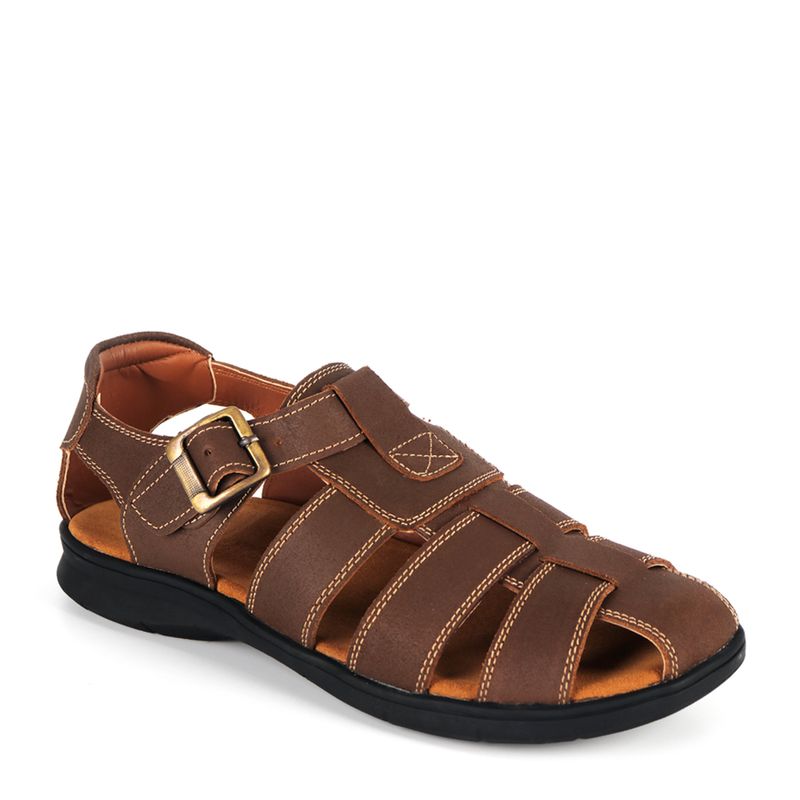 Sandalias en best sale cuero para hombre