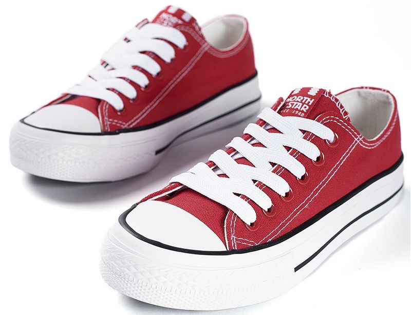 STAR Zapatillas con plataforma de mujer ROJAS - 36