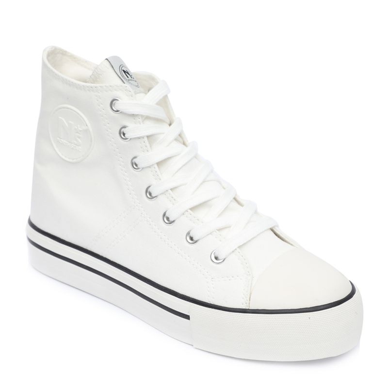 Zapatilla blanca north discount star