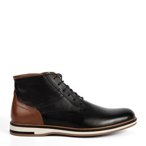 Bata Botines Casuales para Hombre Negro