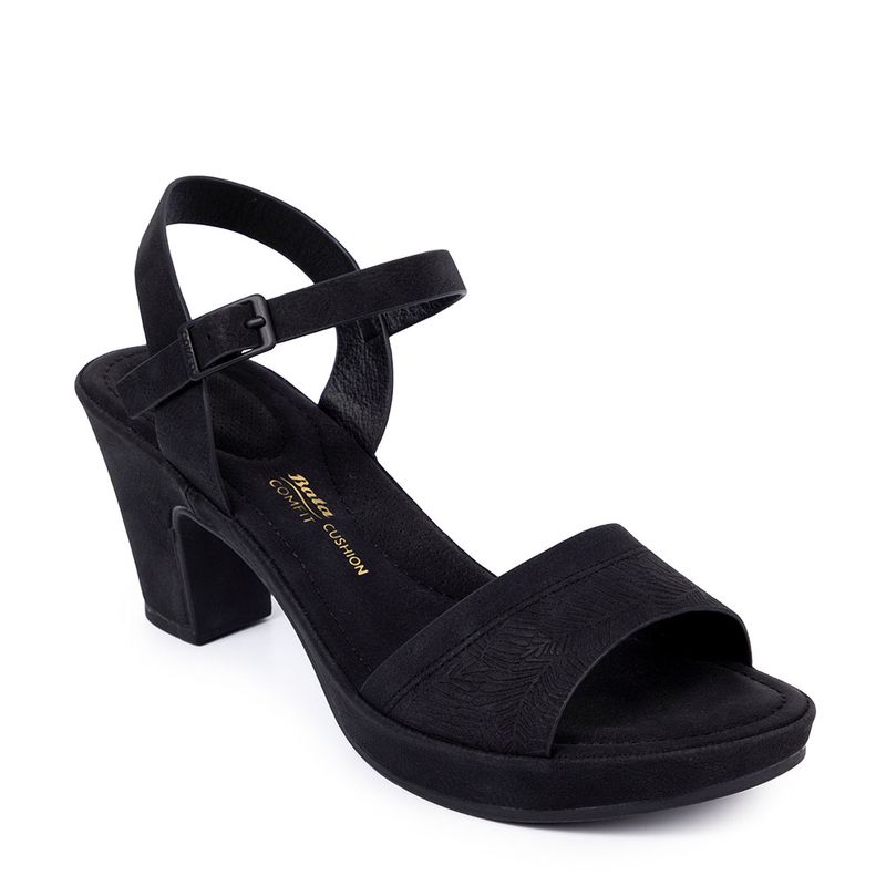 Sandalias Negras Casuales para Mujer Bata