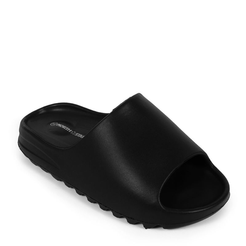 North Star Sandalias De Playa para Hombre Negro BATA